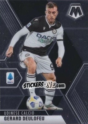 Sticker Gerard Deulofeu - Serie A Mosaic 2020-2021 n. 92 - Panini