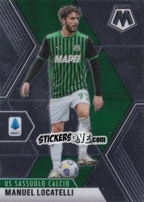 Figurina Manuel Locatelli - Serie A Mosaic 2020-2021 - Panini