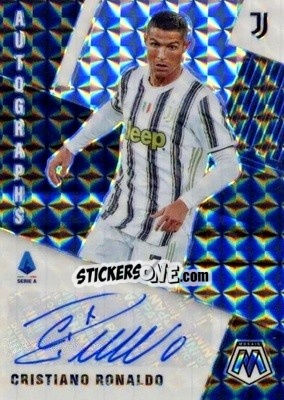 Sticker Cristiano Ronaldo - Serie A Mosaic 2020-2021 n. A-CR - Panini