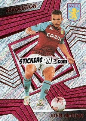Sticker John McGinn - Revolution Premier League 2020-2021 n. 28 - Panini