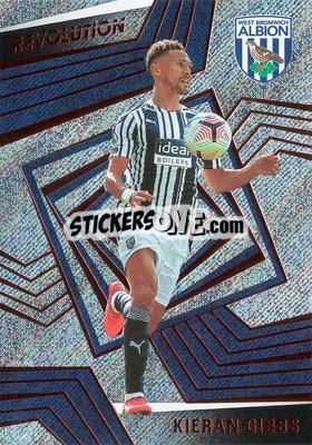 Sticker Kieran Gibbs - Revolution Premier League 2020-2021 - Panini