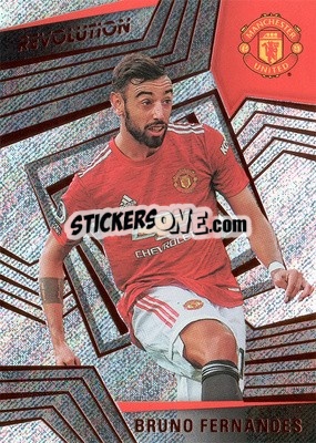 Figurina Bruno Fernandes - Revolution Premier League 2020-2021 - Panini