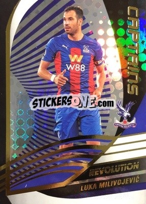 Sticker Luka Milivojevic - Revolution Premier League 2020-2021 n. 7cap - Panini
