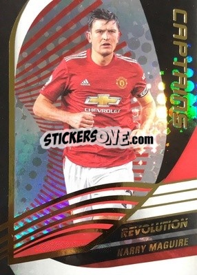 Sticker Harry Maguire - Revolution Premier League 2020-2021 n. 12cap - Panini