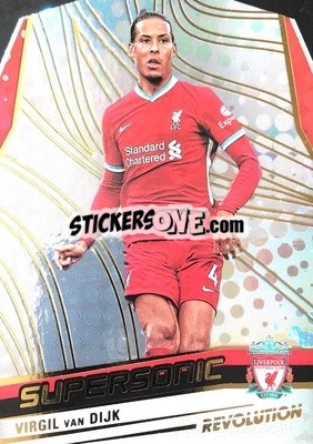 Sticker Virgil van Dijk - Revolution Premier League 2020-2021 - Panini