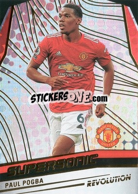 Sticker Paul Pogba - Revolution Premier League 2020-2021 n. 21ss - Panini