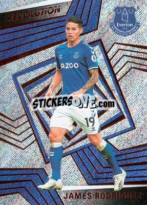 Sticker James Rodriguez - Revolution Premier League 2020-2021 - Panini