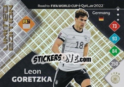 Sticker Leon Goretzka - Road to FIFA World Cup Qatar 2022. Adrenalyn XL n. LE-LG - Panini