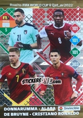 Sticker Invincible - Road to FIFA World Cup Qatar 2022. Adrenalyn XL - Panini