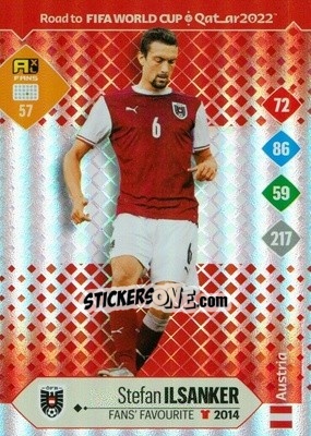 Sticker Stefan Ilsanker - Road to FIFA World Cup Qatar 2022. Adrenalyn XL - Panini