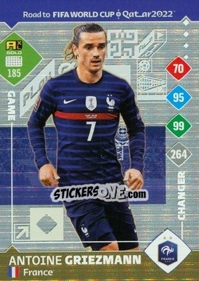 Sticker Antoine Griezmann - Road to FIFA World Cup Qatar 2022. Adrenalyn XL n. 185 - Panini