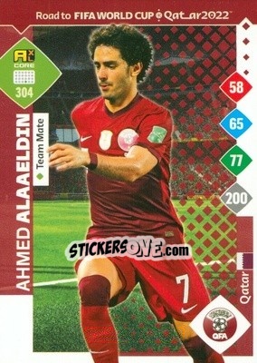 Figurina Ahmed Alaaeldin - Road to FIFA World Cup Qatar 2022. Adrenalyn XL - Panini