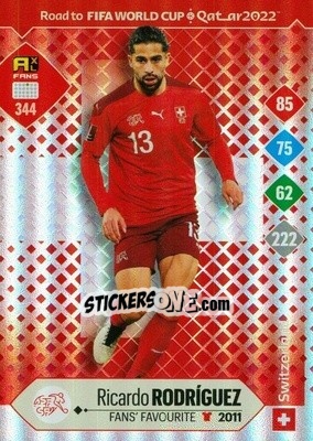 Cromo Ricardo Rodríguez - Road to FIFA World Cup Qatar 2022. Adrenalyn XL - Panini