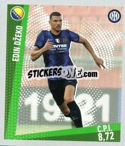 Figurina Edin Džeko - Calciatori 2021-2022 Anteprima - Panini