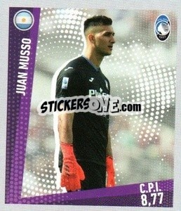 Sticker Juan Musso - Calciatori 2021-2022 Anteprima n. 19 - Panini
