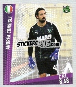 Sticker Andrea Consigli - Calciatori 2021-2022 Anteprima - Panini