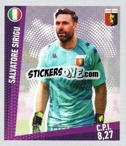 Sticker Salvatore Sirigu - Calciatori 2021-2022 Anteprima n. 26 - Panini