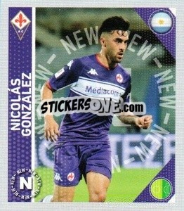 Sticker Nicolás González - Calciatori 2021-2022 Anteprima n. 30 - Panini