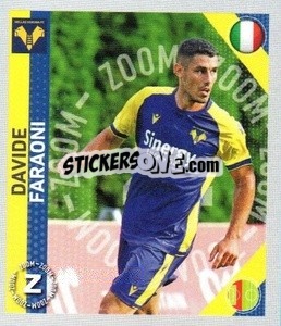 Sticker Davide Faraoni - Calciatori 2021-2022 Anteprima n. 36 - Panini