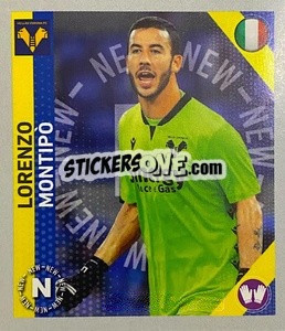 Sticker Lorenzo Montipo - Calciatori 2021-2022 Anteprima - Panini