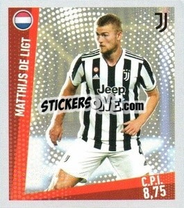 Sticker Matthijs de Ligt - Calciatori 2021-2022 Anteprima n. 46 - Panini