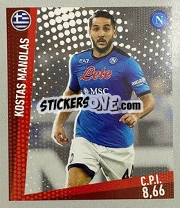 Figurina Kostas Manolas - Calciatori 2021-2022 Anteprima - Panini