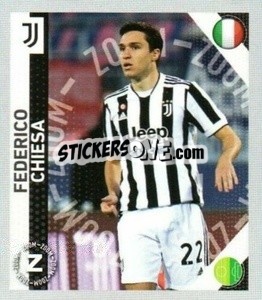 Sticker Federico Chiesa - Calciatori 2021-2022 Anteprima n. 55 - Panini