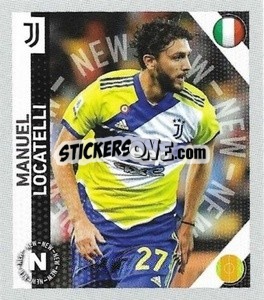 Sticker Manuel Locatelli - Calciatori 2021-2022 Anteprima n. 56 - Panini