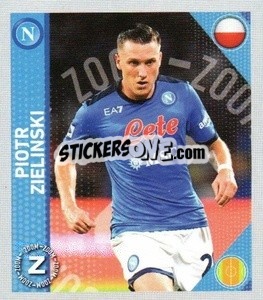 Sticker Piotr Zielinski - Calciatori 2021-2022 Anteprima n. 67 - Panini