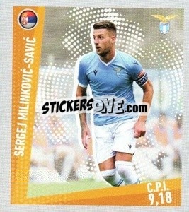 Sticker Sergej Milinkovic-Savic - Calciatori 2021-2022 Anteprima n. 69 - Panini
