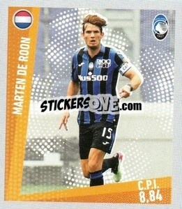 Sticker Marten de Roon - Calciatori 2021-2022 Anteprima n. 76 - Panini