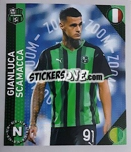 Sticker Gianluca Scamacca - Calciatori 2021-2022 Anteprima - Panini