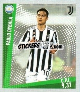 Sticker Paulo Dybala - Calciatori 2021-2022 Anteprima n. 98 - Panini