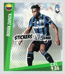 Sticker Duván Zapata - Calciatori 2021-2022 Anteprima n. 100 - Panini