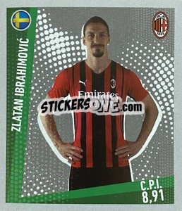 Cromo Zlatan Ibrahimovic