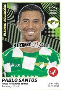 Sticker Pablo Santos (Moreirense) - Futebol 2021-2022 - Panini