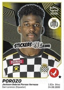 Sticker Porozo - Futebol 2021-2022 - Panini