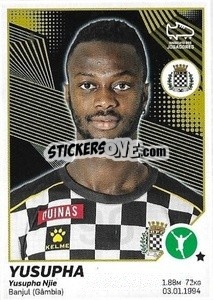 Cromo Yusupha - Futebol 2021-2022 - Panini