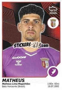 Figurina Matheus - Futebol 2021-2022 - Panini