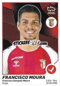 Sticker Francisco Moura - Futebol 2021-2022 - Panini