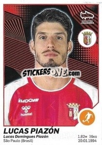 Sticker Lucas Piazón - Futebol 2021-2022 - Panini