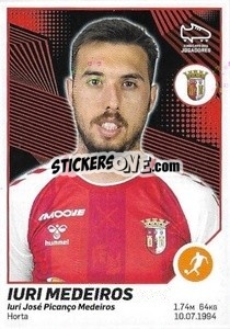 Cromo Iuri Medeiros - Futebol 2021-2022 - Panini