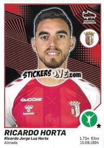 Sticker Ricardo Horta - Futebol 2021-2022 - Panini