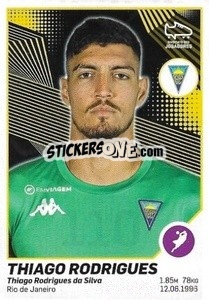 Sticker Thiago Rodrigues - Futebol 2021-2022 - Panini