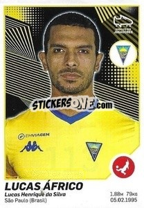 Sticker Lucas Áfrico - Futebol 2021-2022 - Panini