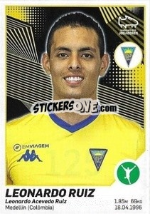 Cromo Leonardo Ruiz - Futebol 2021-2022 - Panini