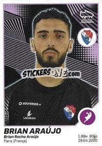 Cromo Brian Araújo - Futebol 2021-2022 - Panini