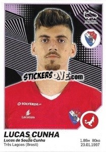 Sticker Lucas Cunha - Futebol 2021-2022 - Panini