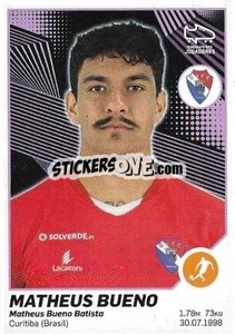 Cromo Matheus Bueno - Futebol 2021-2022 - Panini