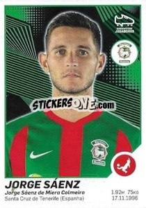 Sticker Jorge Sáenz - Futebol 2021-2022 - Panini
